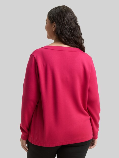 Scuba Sweatshirt mit Strasssteinen