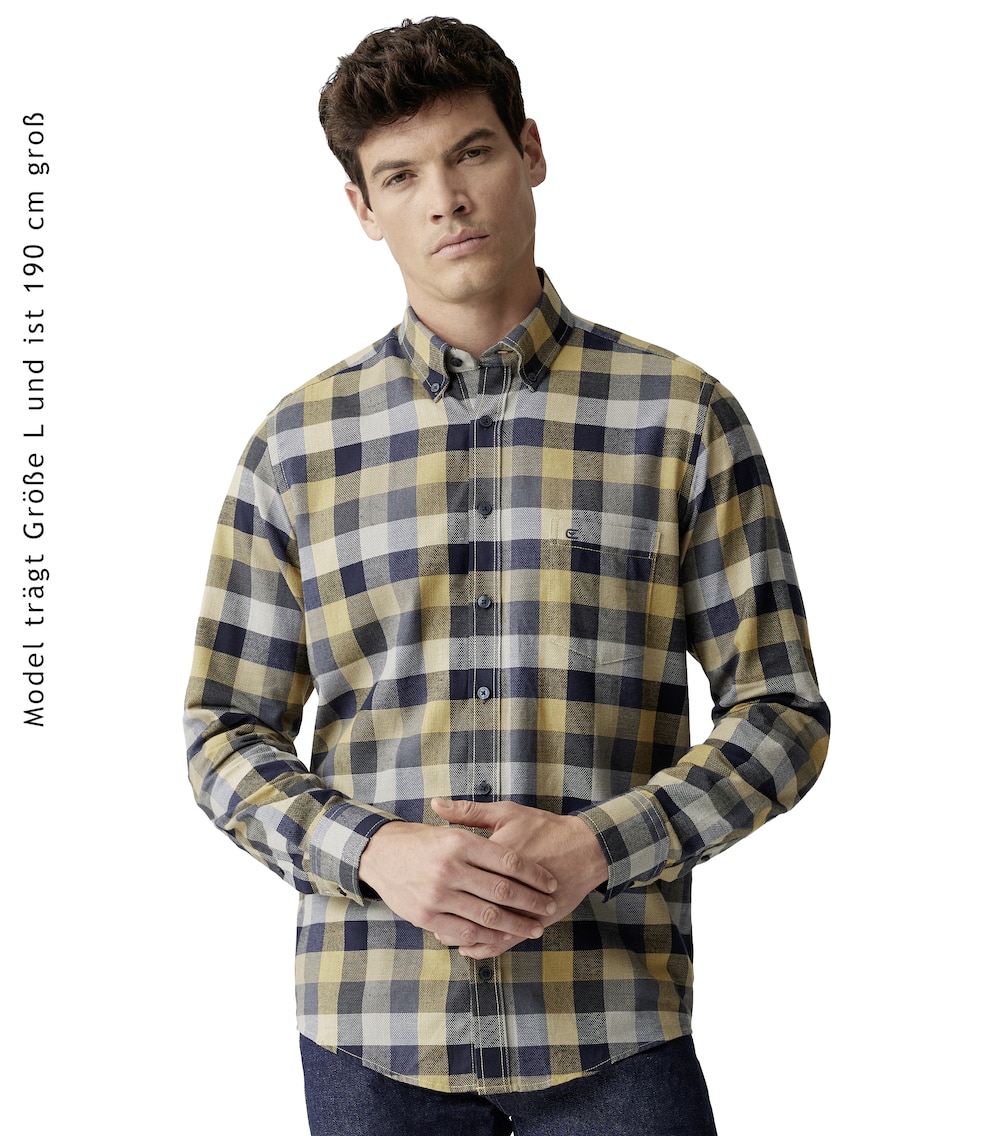 Freizeithemd kariert Comfort Fit