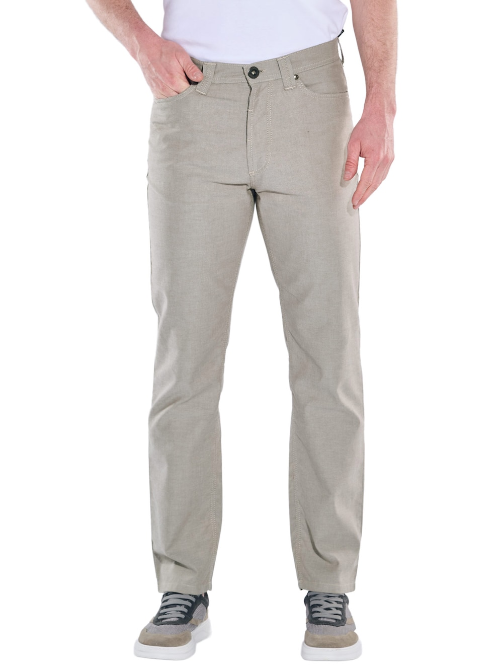 engbers Herren Hose regular , Sand