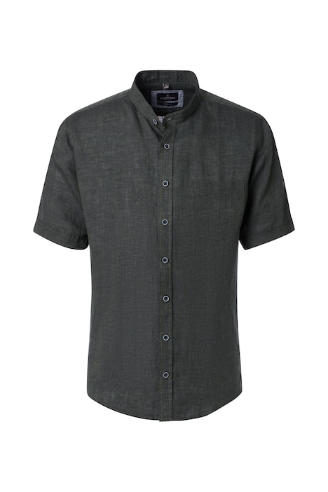 Leinenhemd Kurzarm uni Casual Fit