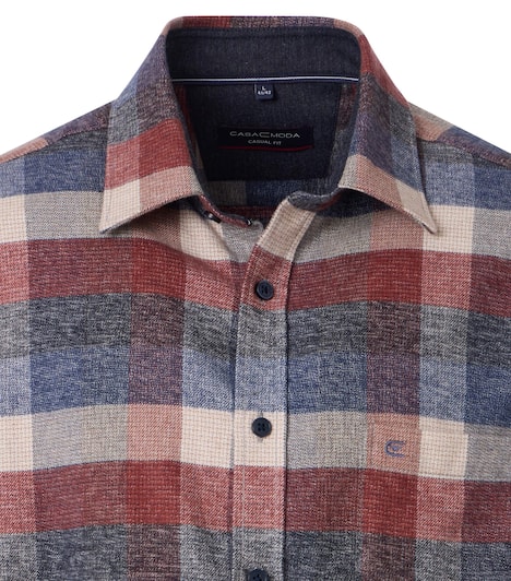 Freizeithemd kariert Casual Fit