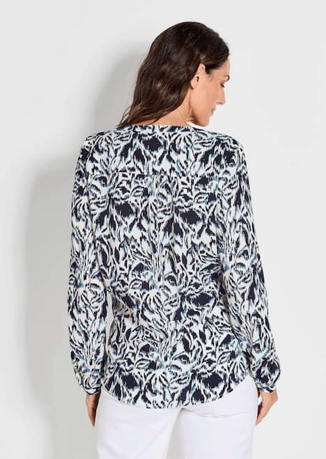 GOLDNER Blouse met print Gedessineerde blouse met unieke print