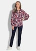 GOLDNER Blouse met print Blouse van viscose, met ruches