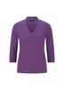 Elegantes Basic-Shirt mit V-Ausschnitt