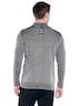 Herren Modische Strickjacke , Dunkelgrau