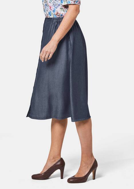 GOLDNER Rok van Tencel Rok van Tencel