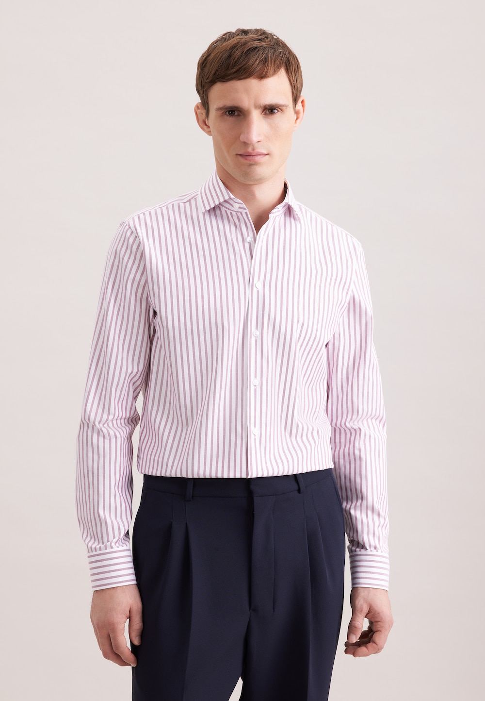 Herren Business Hemd - Gestreift