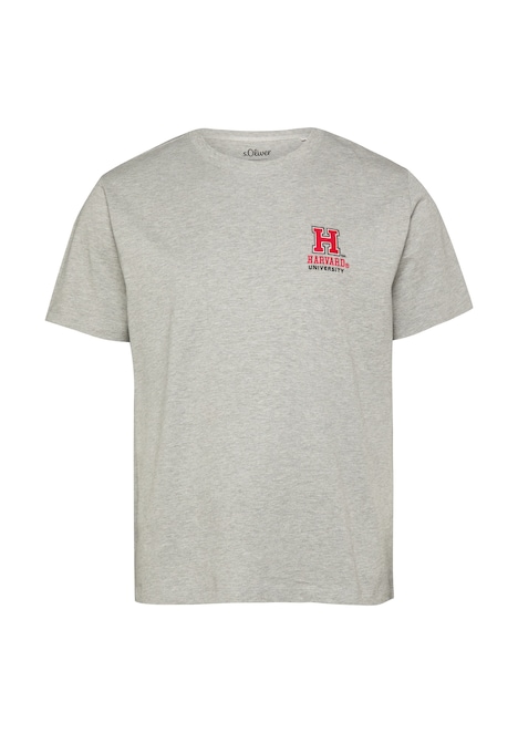 T-Shirt aus Heavy Jersey im Modern Fit mit College-Artwork