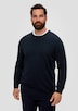 Baumwollpullover mit Logo-Stickerei