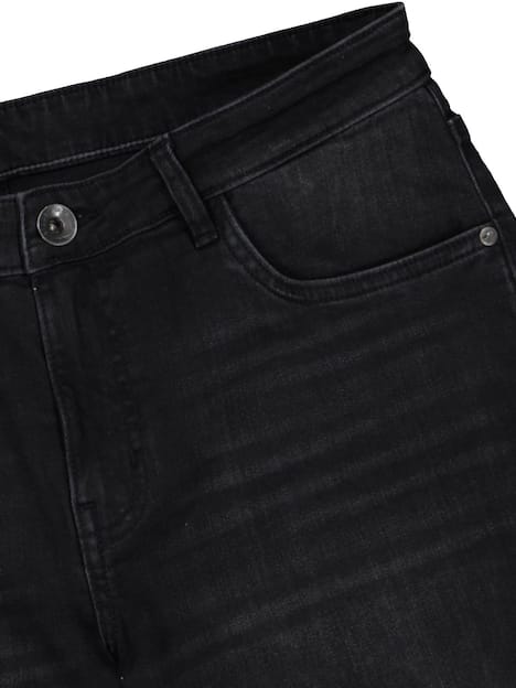 engbers Herren Super-Stretch-Jeans slim fit , Schwarz