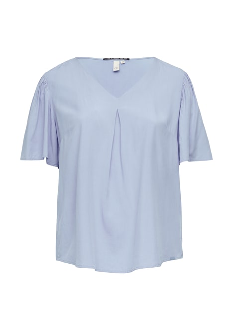 Bluse mit Puffärmeln