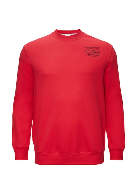 Sweatshirt mit Stickerei