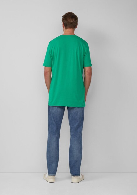 T-Shirt aus Baumwolle mit Logo-Print