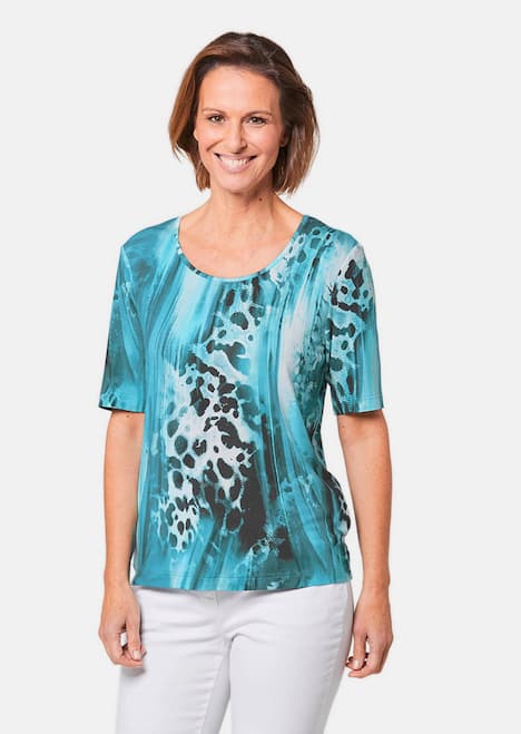 Bequemes Druckshirt im Mustermix