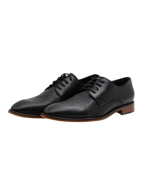 engbers Herren Eleganter Business Lederschuh , Schwarz