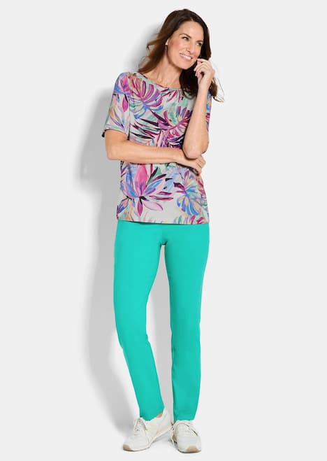 Elegantes Shirt-Duo mit Muster-Mix