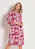 Druckkleid mit floralem Muster