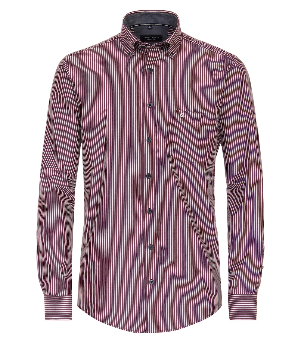Freizeithemd gestreift Casual Fit