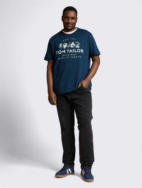 T-Shirt mit Logo-Print