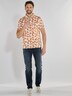 Herren Polo-Shirt regular , Orange
