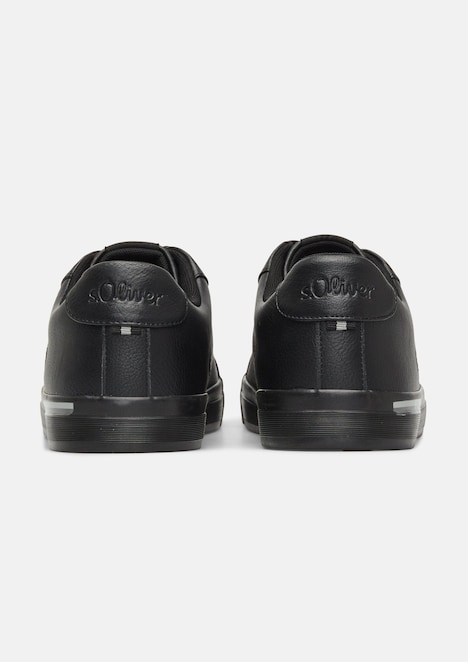 Sneaker in Leder-Optik