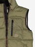 engbers Herren Steppweste mit abnehmbarer Kapuze , Khaki