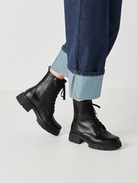 Damen Stiefelette H-Weite