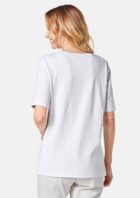 Druckshirt aus pflegeleichtem Baumwoll-Jersey