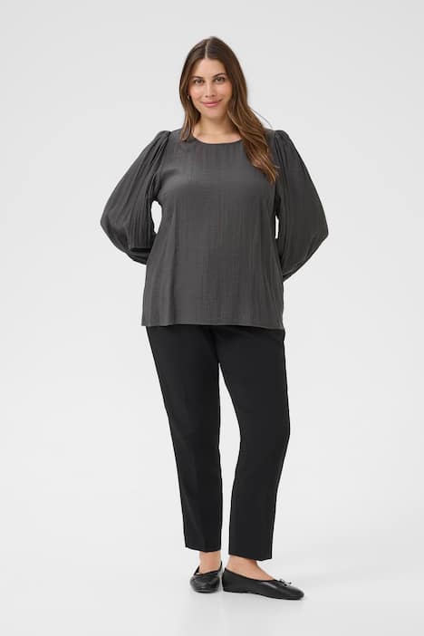 Langarm-Bluse Regular fit