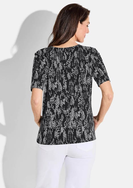 GOLDNER Shirt Shirt van zachte viscose