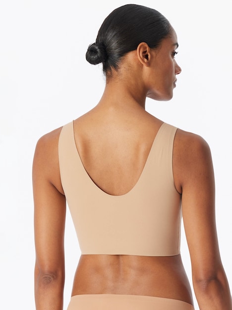 Schiesser Damen Bustier Invisible Soft - maple