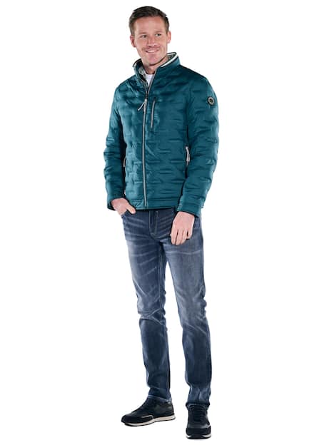 engbers Herren Steppjacke , Petrolgruen