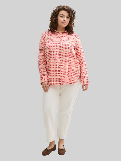 Bluse mit Muster