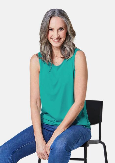 Gepflegtes Top in formstabiler Ware