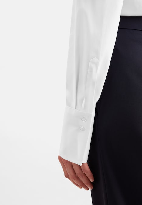 Damen Klassische Bluse - Uni