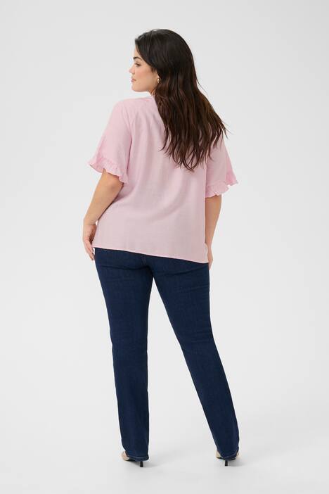 Kurzarm-Bluse Regular fit