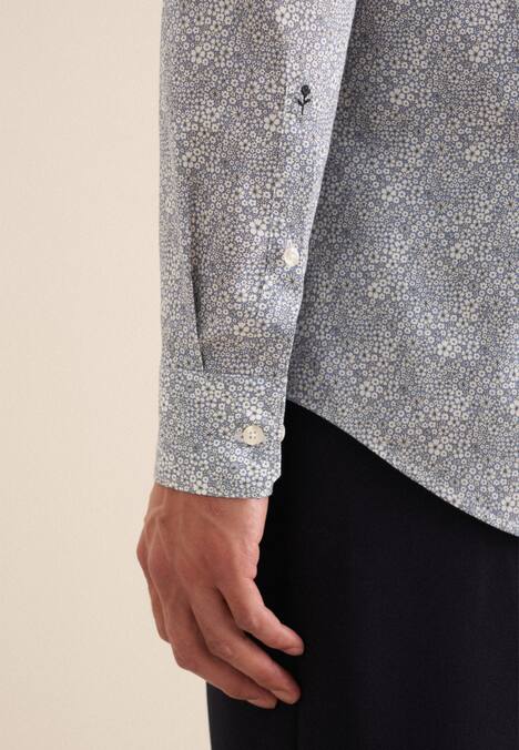 Herren Business Hemd - Floral