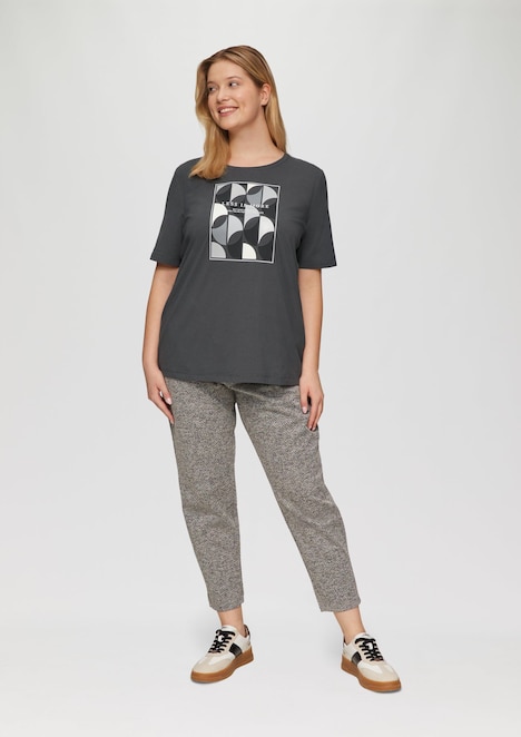 T-Shirt mit Frontprint