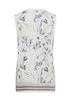 GOLDNER Jacquardvest Verbloemend jacquard tricot vest in hoogwaardige kwaliteit