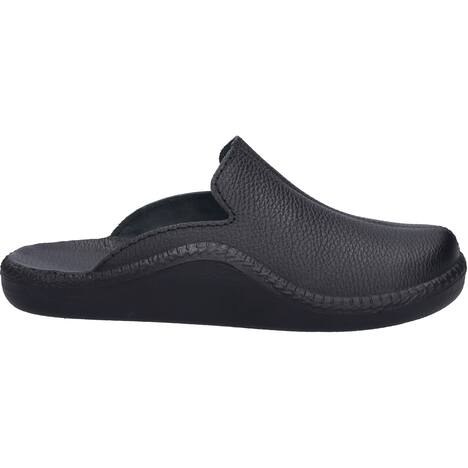 Herren Hausschuh Monaco 202 G, schwarz