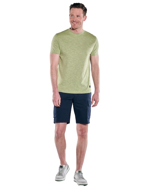 Herren T-Shirt meliert , Gruen