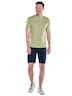 Herren T-Shirt meliert , Gruen