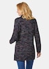 Strickjacke in kaschierender Länge