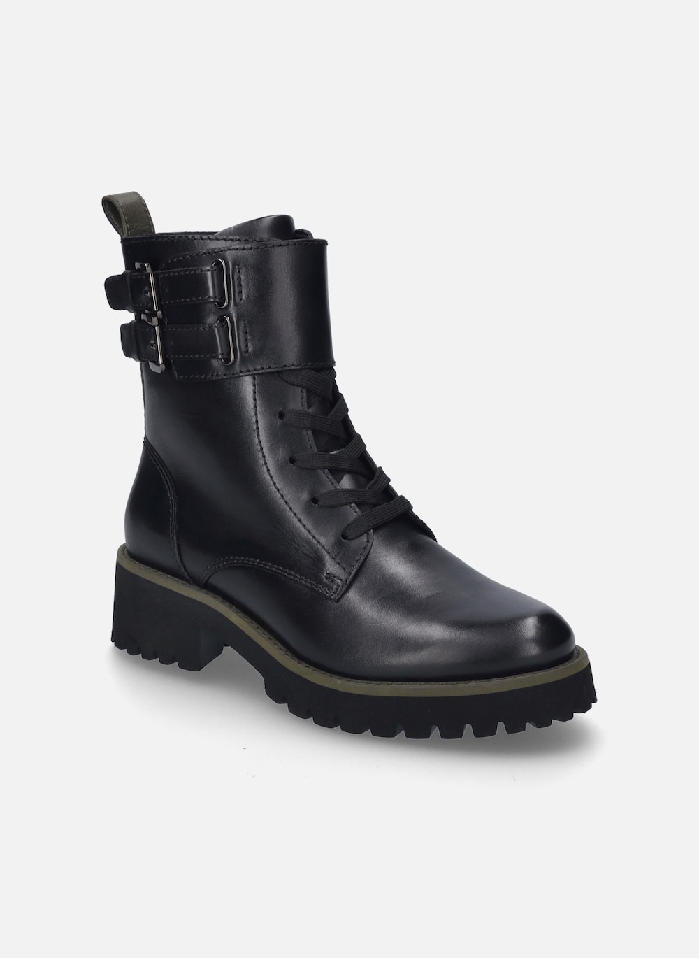 Damen Stiefelette Sallina 03, schwarz-grün