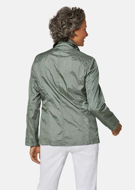 GOLDNER Jas Licht jasje met een chique glans