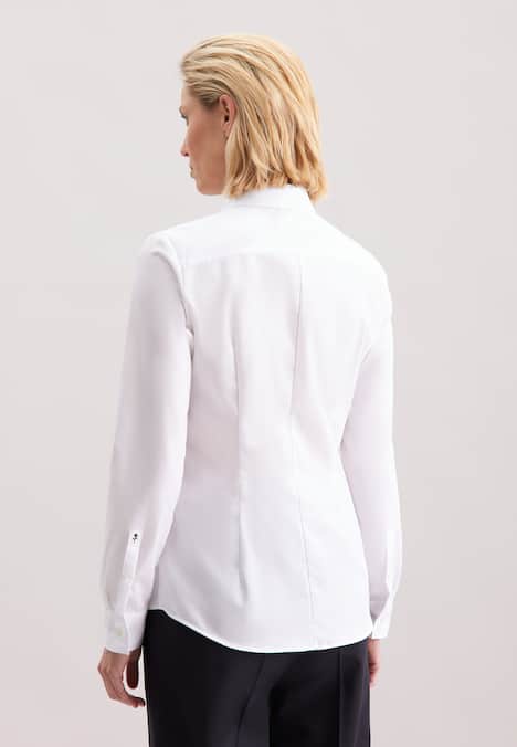 Damen Klassische Bluse - Uni