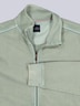 Herren Sweatjacke mit Stehkragen , Gruen