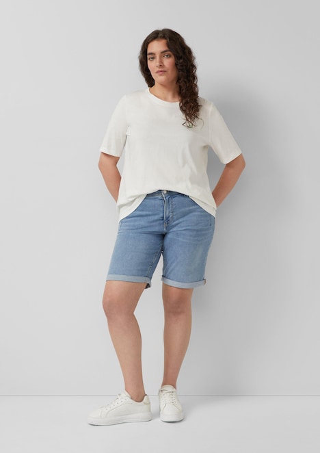 Bermuda-Jeans / Slim Fit / Mid Rise