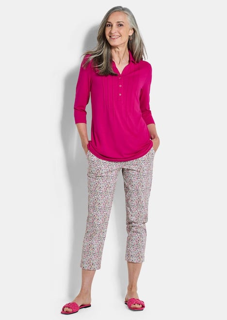 Elegantes Blusenshirt mit Biesen