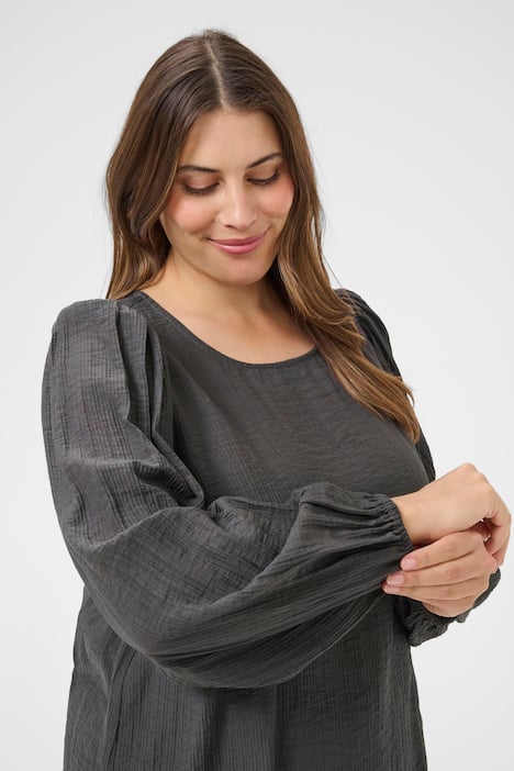 Langarm-Bluse Regular fit